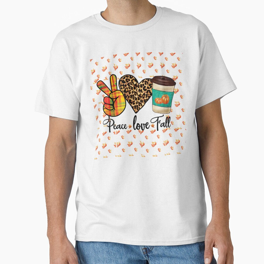 Halloween  peace  love  and  pumpkins leopard  heart  design by Moussa  Sussi