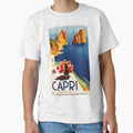 CAPRI Island in the Sun NAPLES ITALY Travel Poster Vintage Art Deco by retroposters