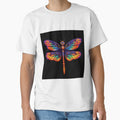 Dragonfly Neon Pop Art 3 by AstroRisq