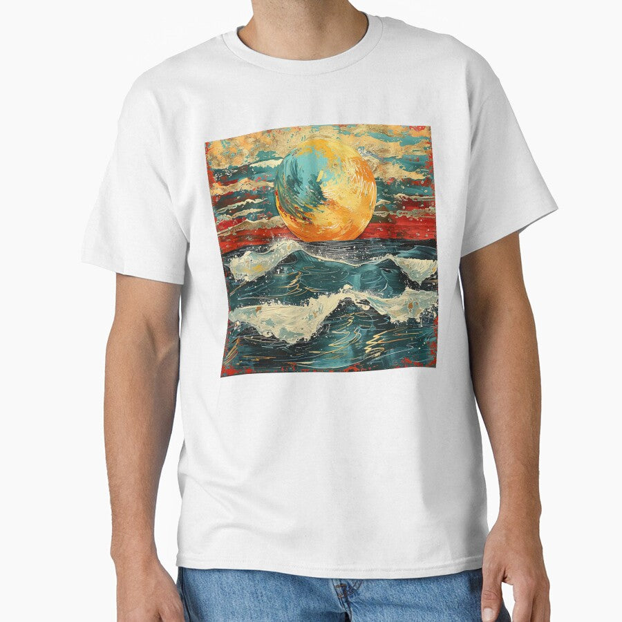 Ocean Planet Retro Pop Art 3 by AstroRisq