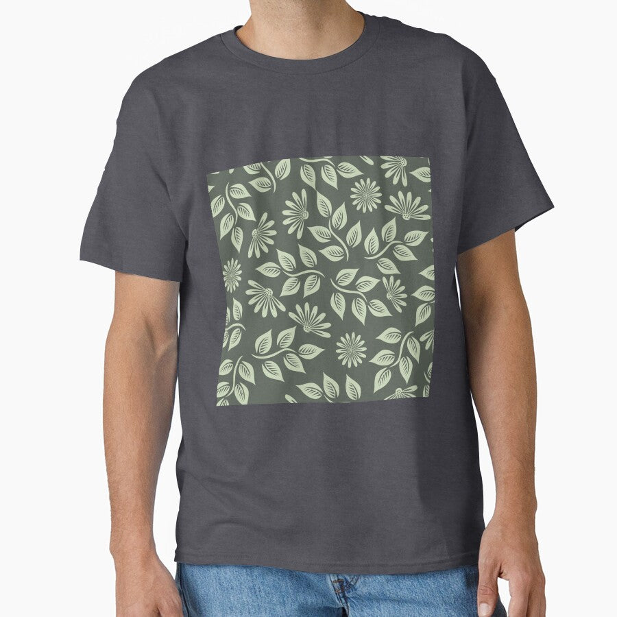 Gray Floral by Jujuzinha21