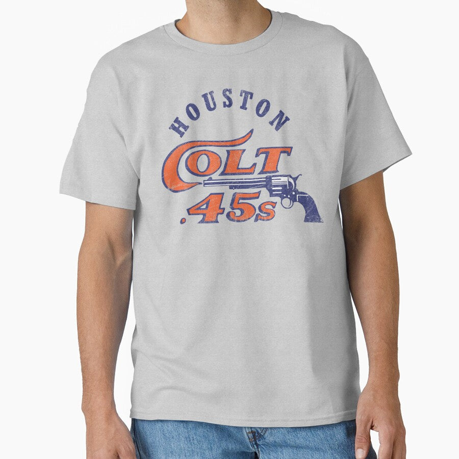 Houston Colt 45 Vintage Logo by Alema Art