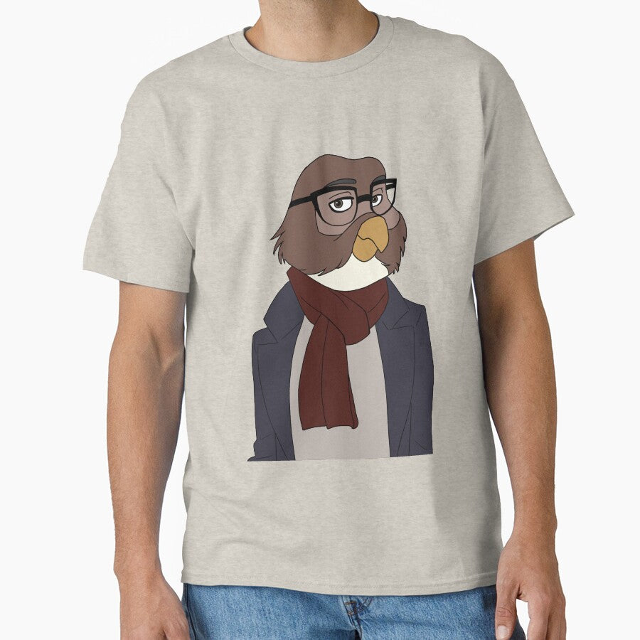 Stylish Owl Gentleman by pheebstheartist