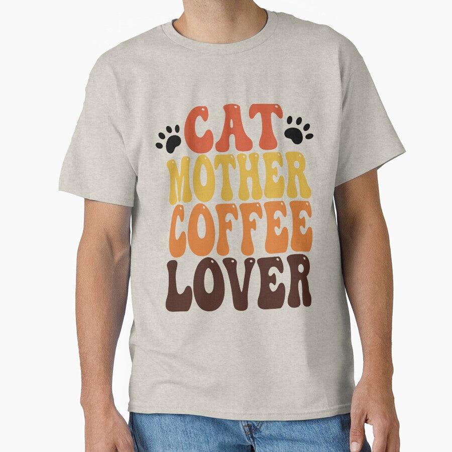 Cat Mother Coffee Lover by GraffiniTee