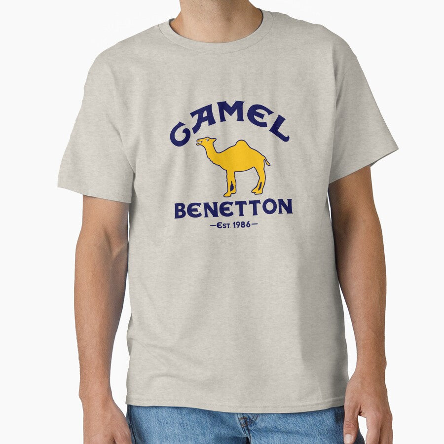 Benetton F1 Team Season 93 Camel Sponsor Name Retro Art by San Studios Co.