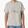Papillon - Butterfly in French T-Shirt by AECmedia