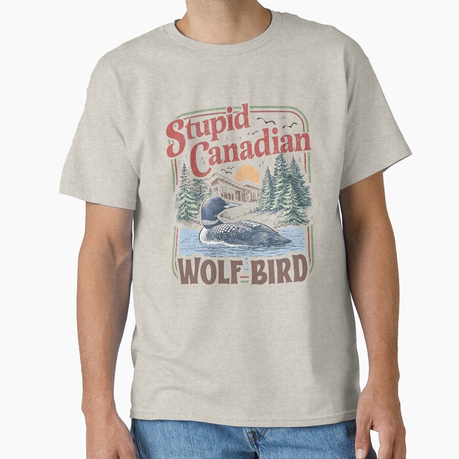 Stupid Canadian Wolf Bird , Funny Animal Heated Rivalry by GesanoSchuza