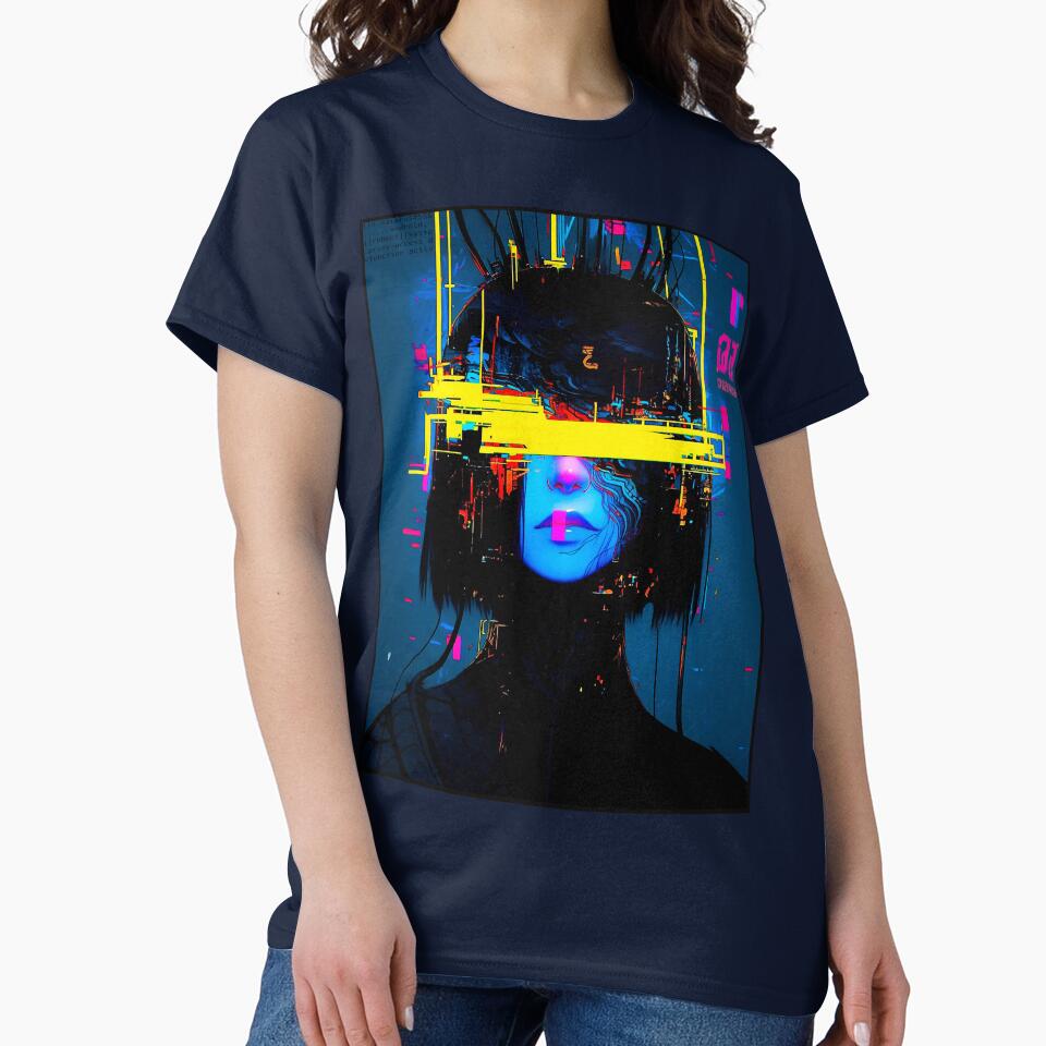 Vaporwave Aesthetic Glitch Girl by ShurikenStar