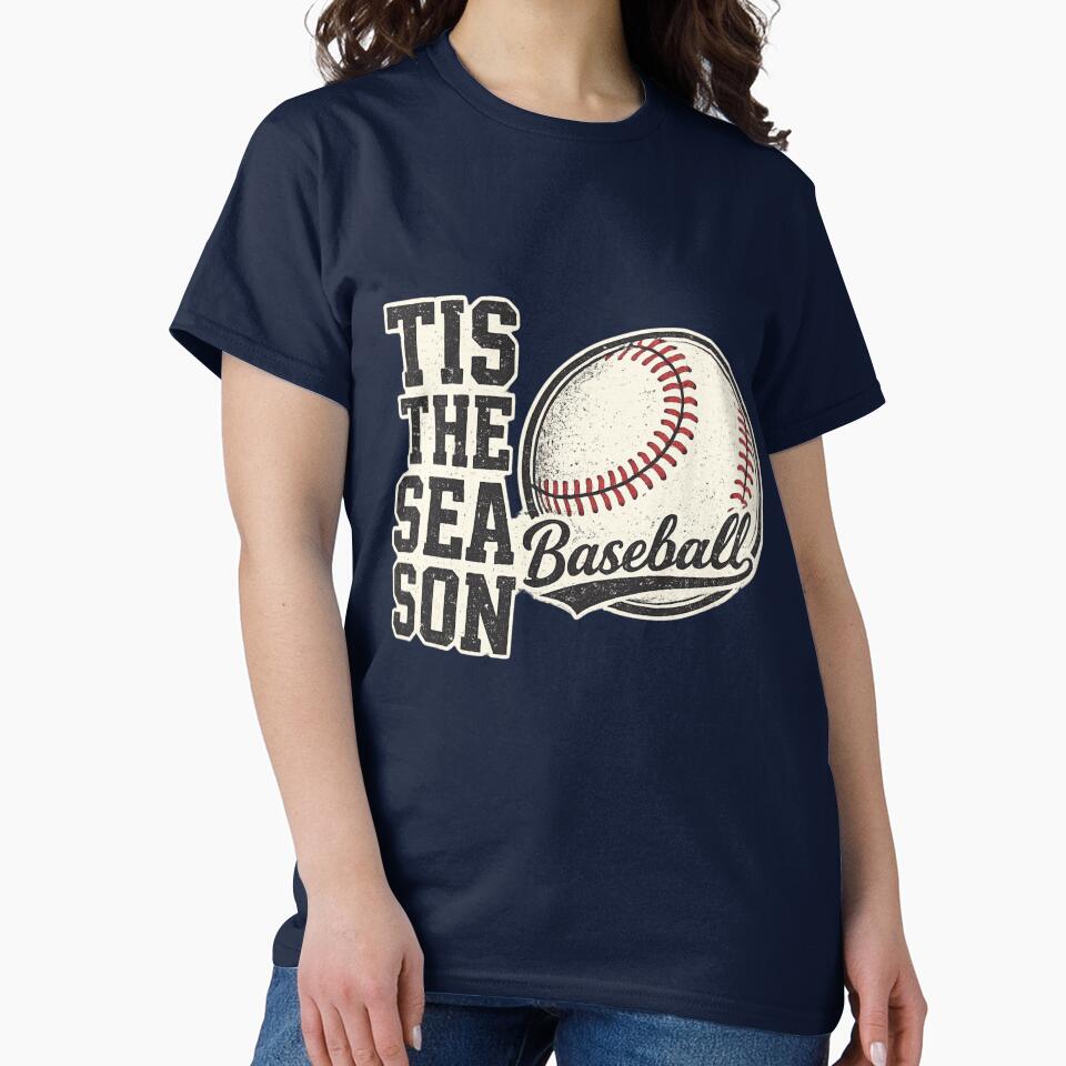 Tis The Season Baseball Softball Holiday Sports Fan png Game Day Spirit Ball Player Clipart by Azulinyo