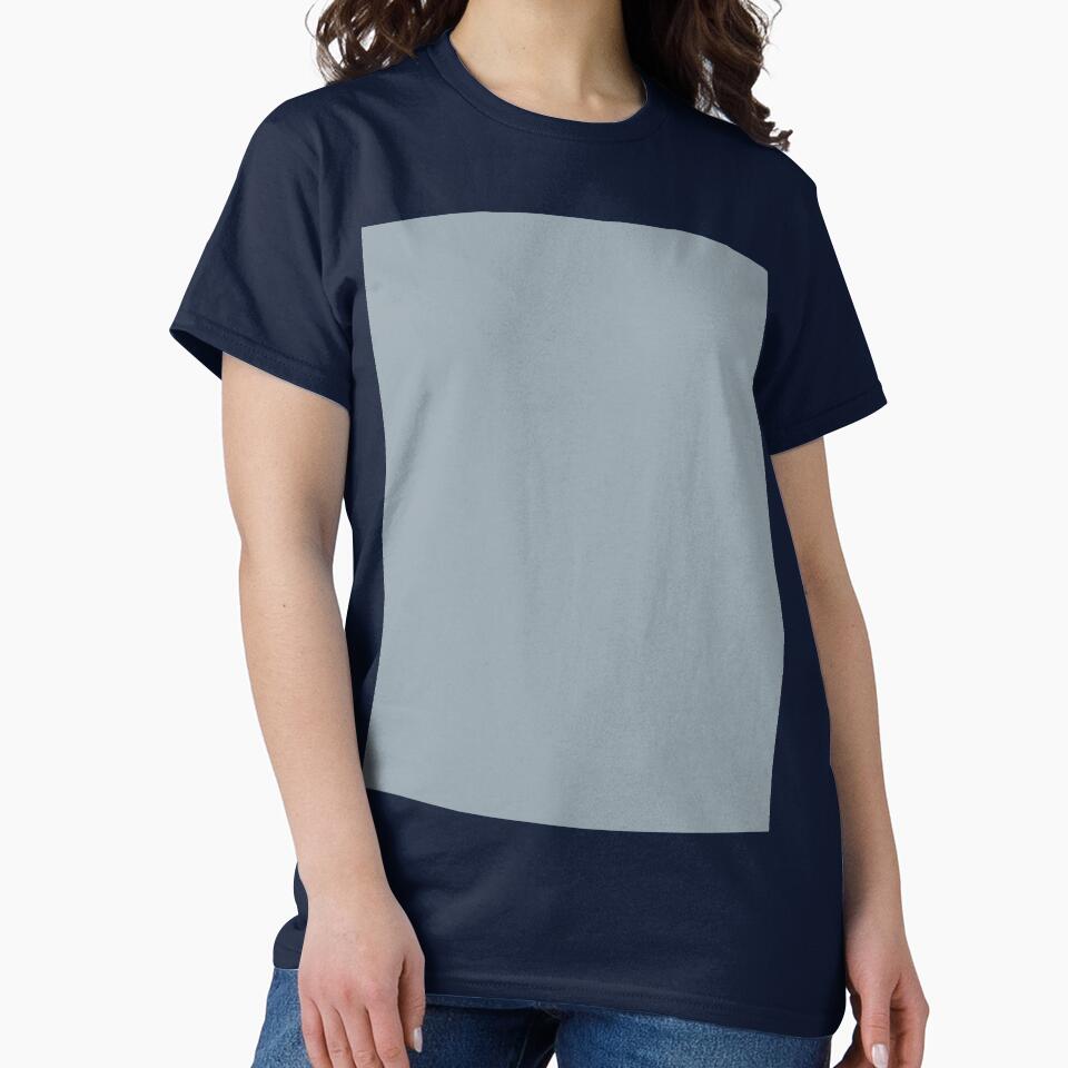 Plain Solid Color Chic Cool Gray Teal Gray Teal Grey Blue Grey by mimihuang creations