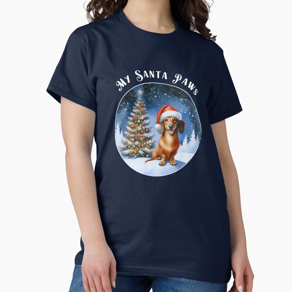 My Santa Paws Christmas for Dachshund Lovers by EldersRULE