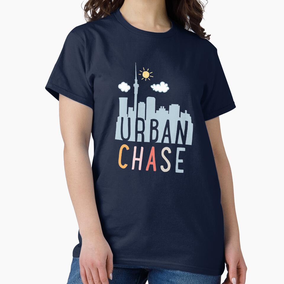 Urban Chase Logo Sunrise Design by ARZArts