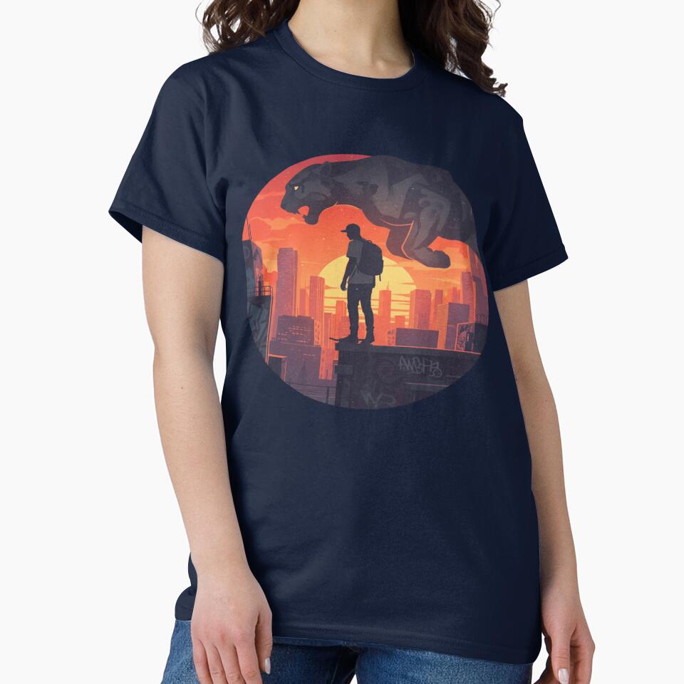 Streetwear T-Shirt – Urban Style Graphic Tee by zakarov27