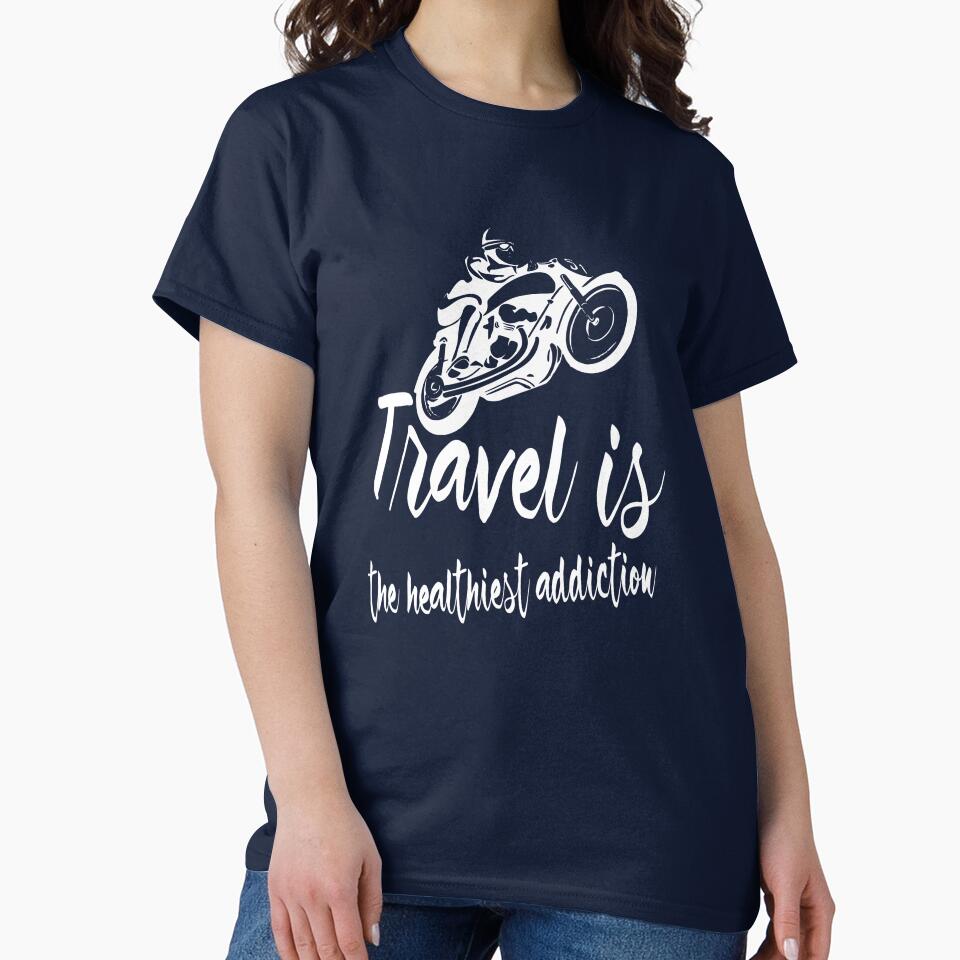 Travel is the healthiest addiction by Evanbabu