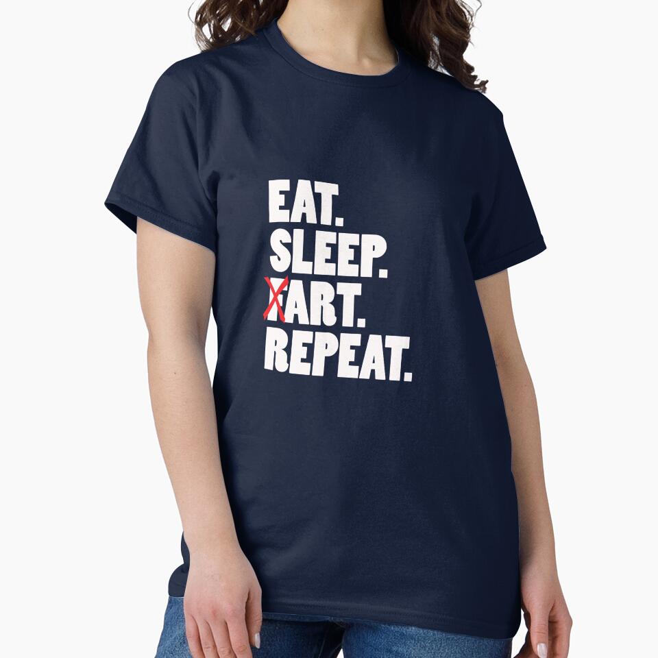 Eat, Sleep, Art, Repeat by Art & Coffee