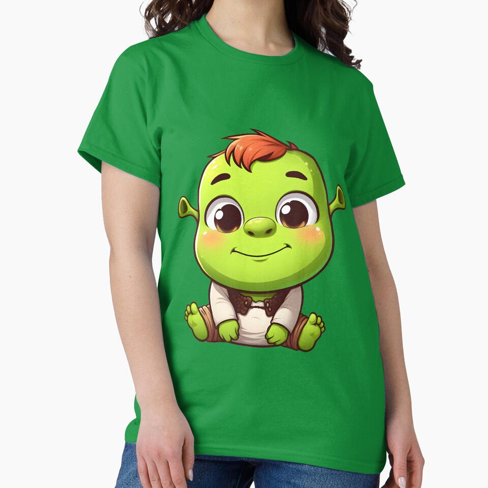 Cute Baby Shrek by Delamoon