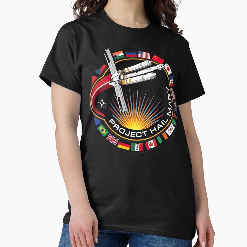 Rocky Alien Quotes Shirt, Project Hail Mary Funny Sci-Fi Meme Tee by LBERRA