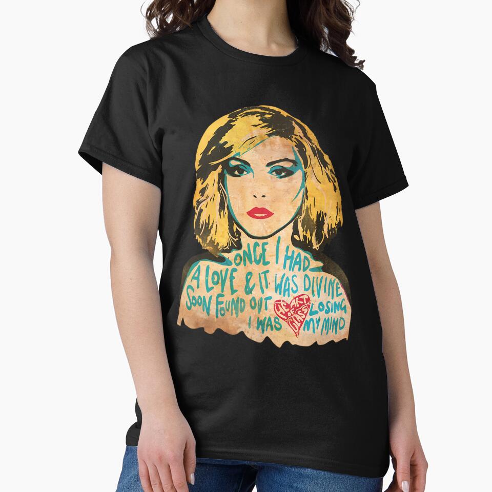 Blondie Legend Metal 80S Band Music Rock Once I Had A Love It Was Divine Soon Found Out I Wad Losing My Mind by Tee Mercher