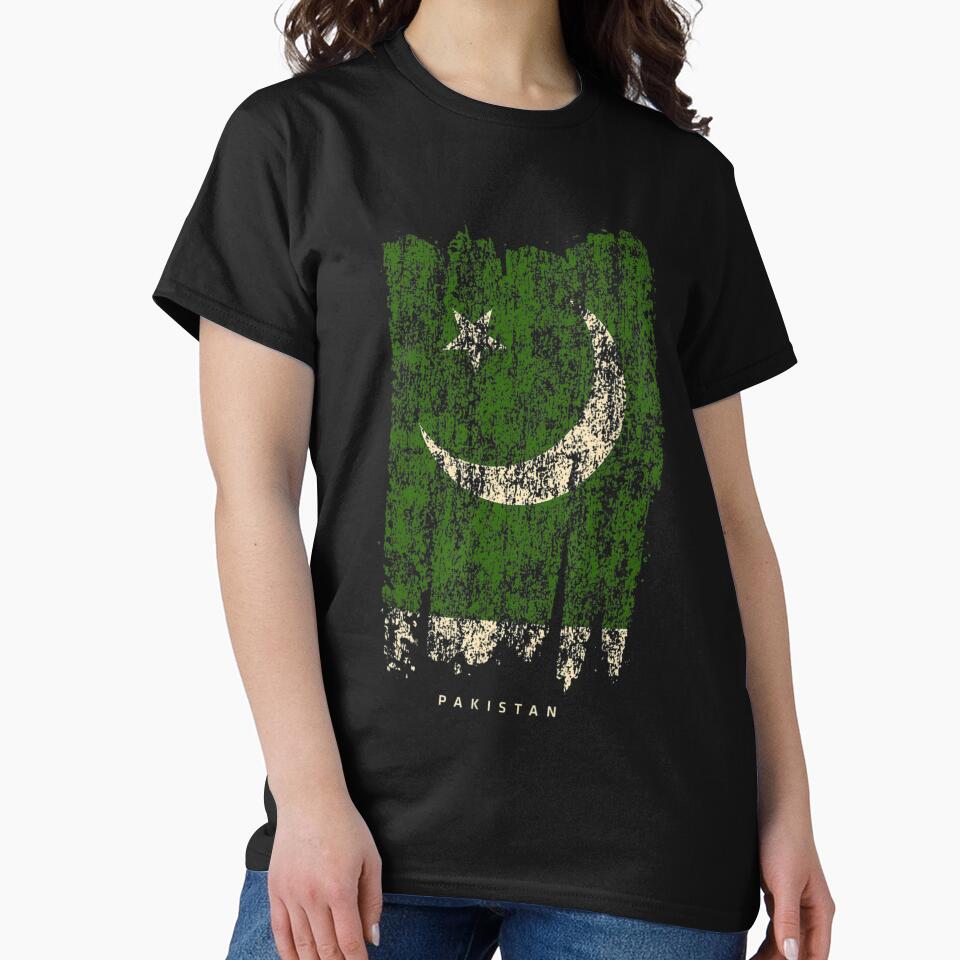 Vintage Pakistan Retro Pakistan Flag by VenusEan