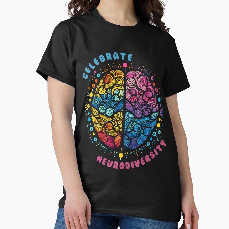 Celebrate Neurodiversity: Embrace Unique Minds Artwork by Tw1nsAIArt