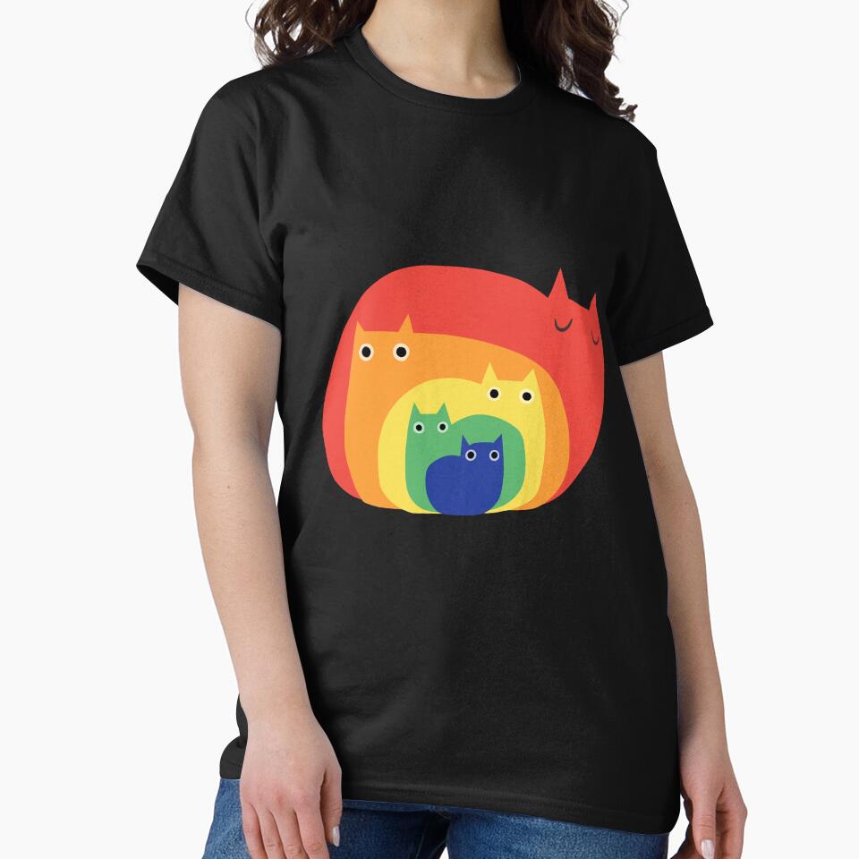rainbow cats by MangaCortaTees
