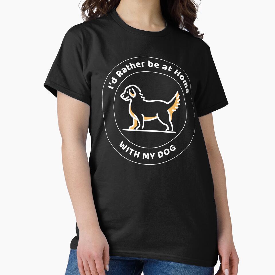 I'd Rather be at Home with my Dog by JMBoy