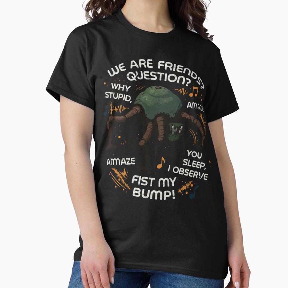 Rocky Fist My Bump Shirt, Project Hail Mary Funny Alien Sci-Fi Tee by LBERRA