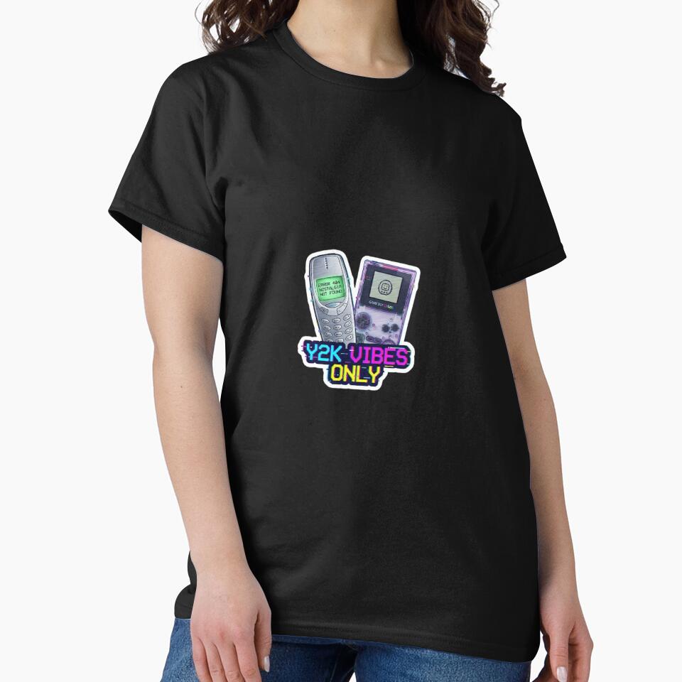 Y2K Vibes Only – Retro 2000s Aesthetic Pop Art | Gen Z Style Design by Wonder Pixel Studio