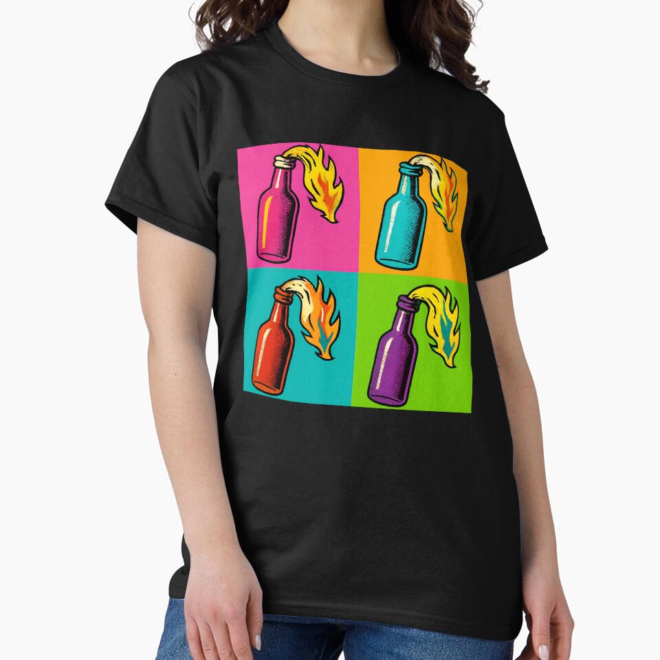 Pop Art Molotov – Warhol Style Revolution by fivepikes