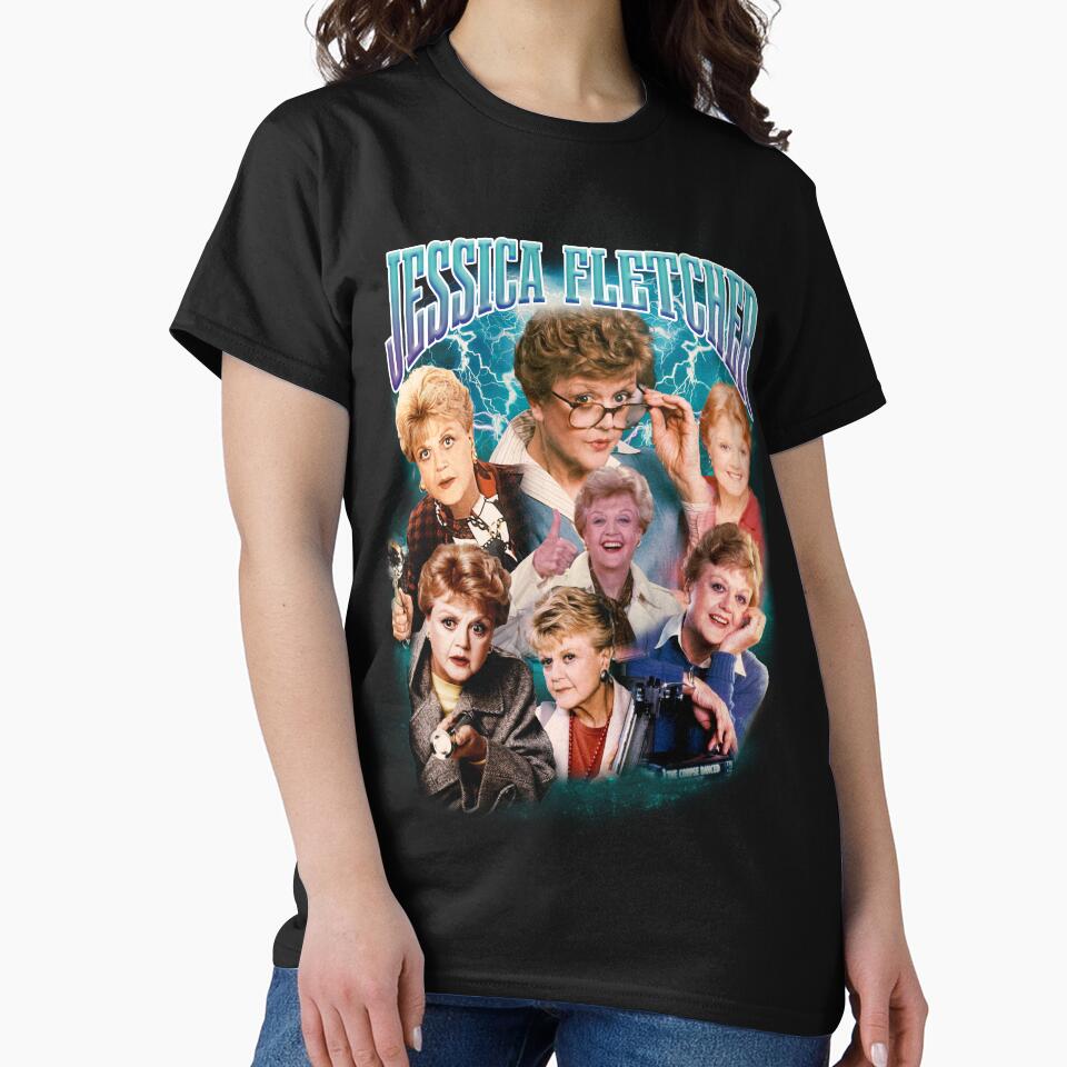 Bootleg 90'S RETRO STYLE JESSICA FLETCHER RAP T-SHIRT DESIGN by GiuliaHepburn