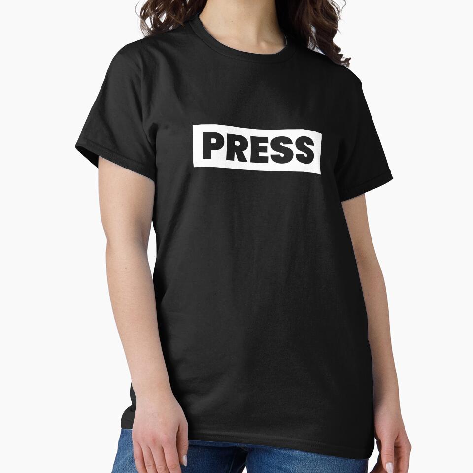 Press Design Saying "PRESS" Media News Journalists PRESS by farhanhafeez