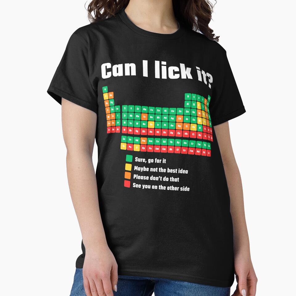 Can I Lick It Periodic Table by AniArtPL