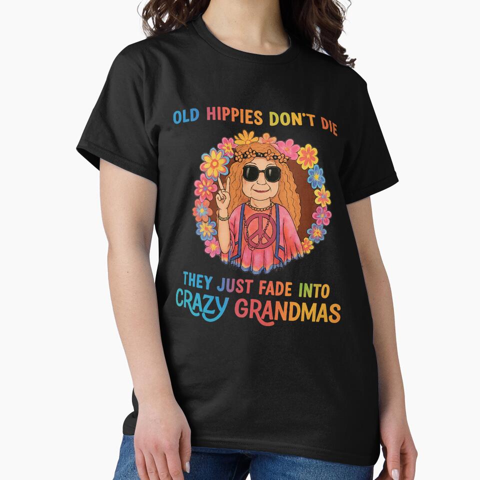 Old Hippies Fade Into Crazy Grandmas Art by Uncer59