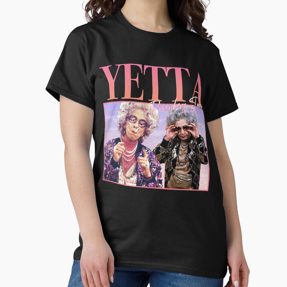 90_S Retro style Yetta Rosenberg Jones Gifts Fitted V-Neck by AndrewMEA