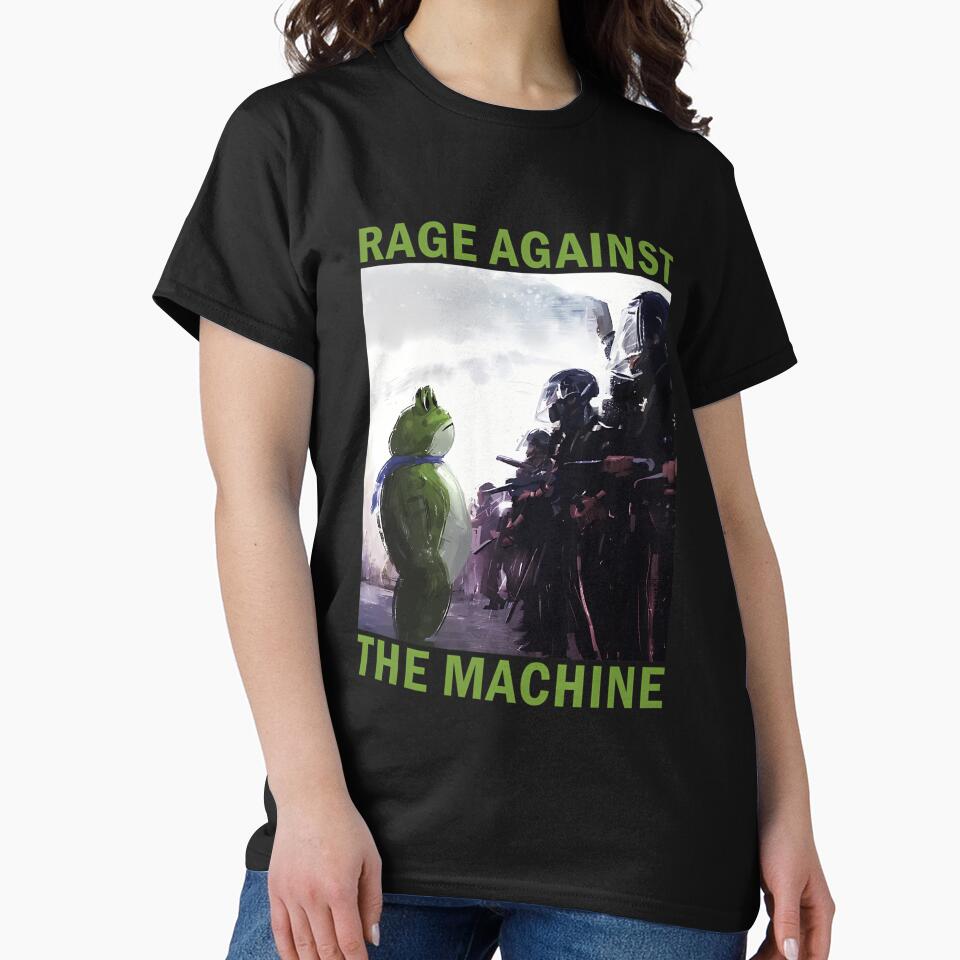 Resist Portland Frog Rage Against The Machine Frog Art by raptokman
