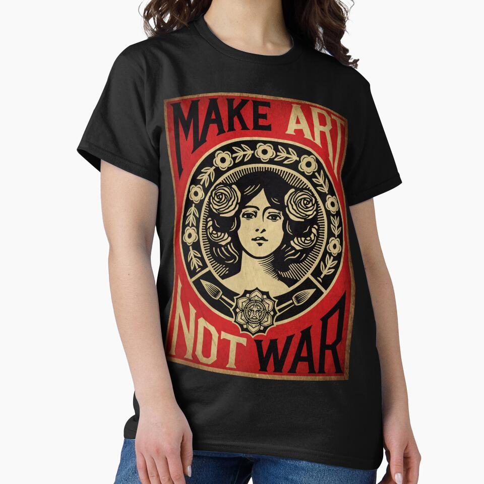 Make Art Not War by kritzgremelv
