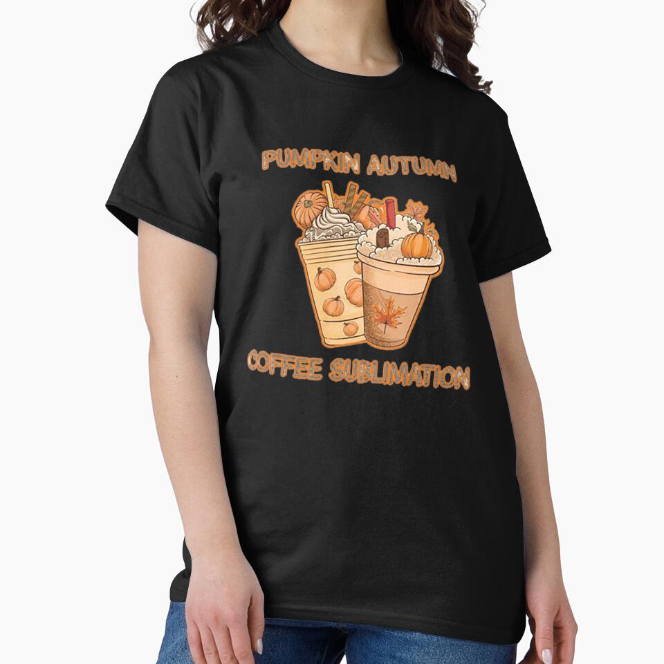 pumpkin autumn coffee sublimation by PadLoveRed