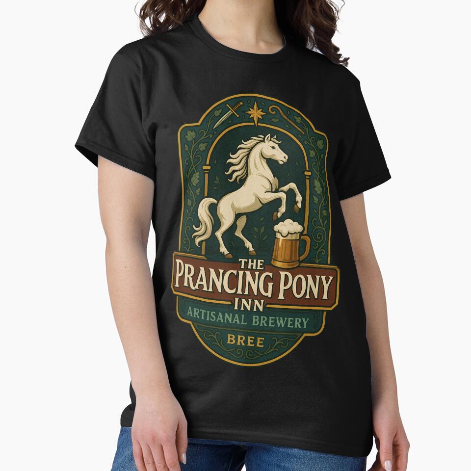 Prancing Pony Artisanal Brewery Emblem by agearb
