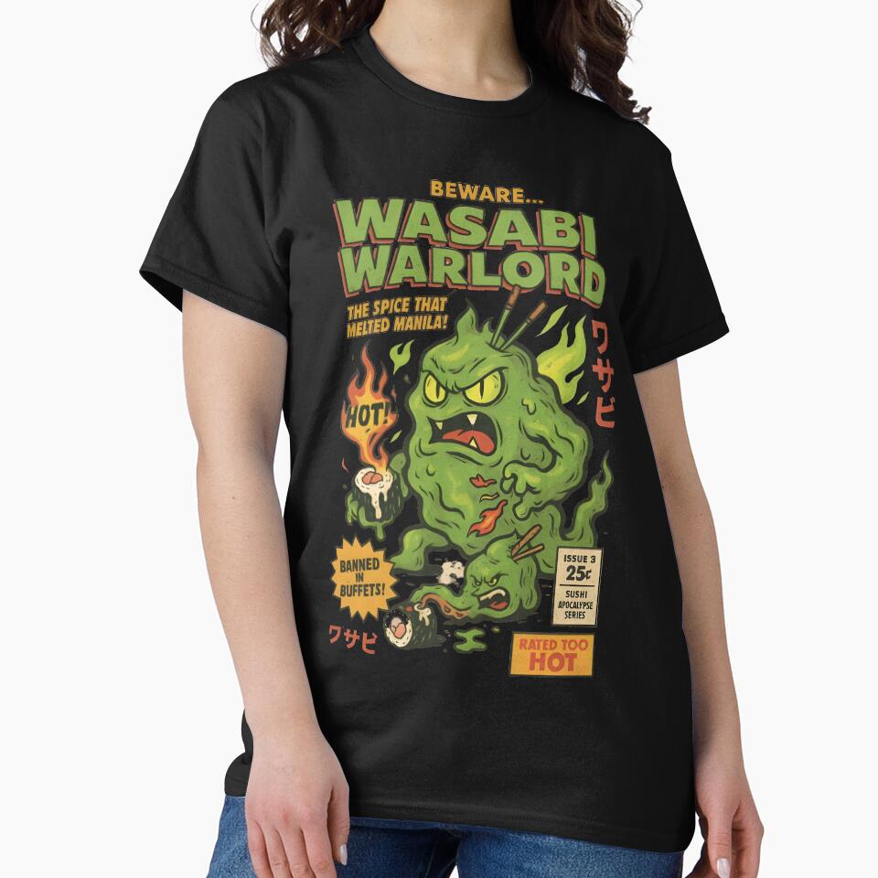 Wasabi Warlord – Spicy Mutant Meltdown! by Snackwear Apparel