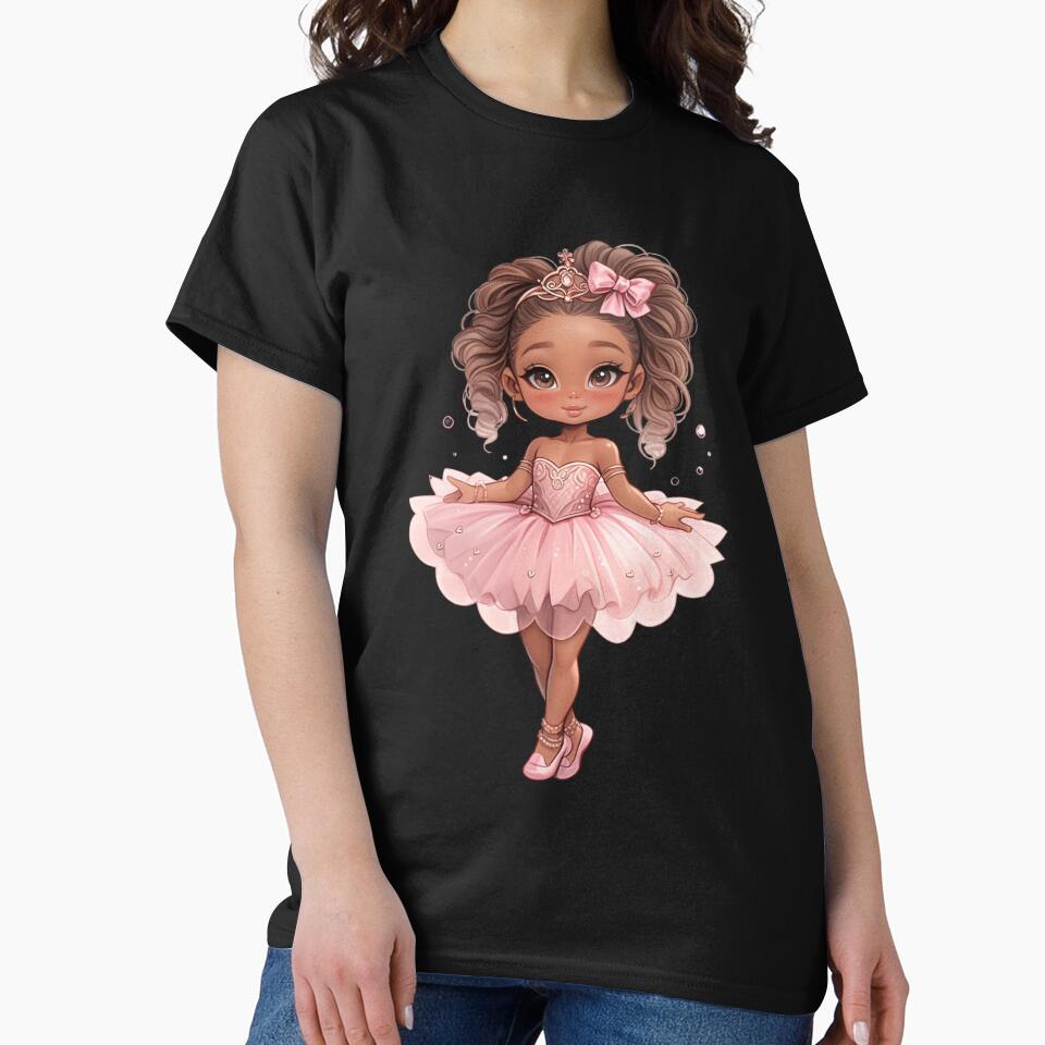 Cute Little Ballerina Sublimation by Nouri King