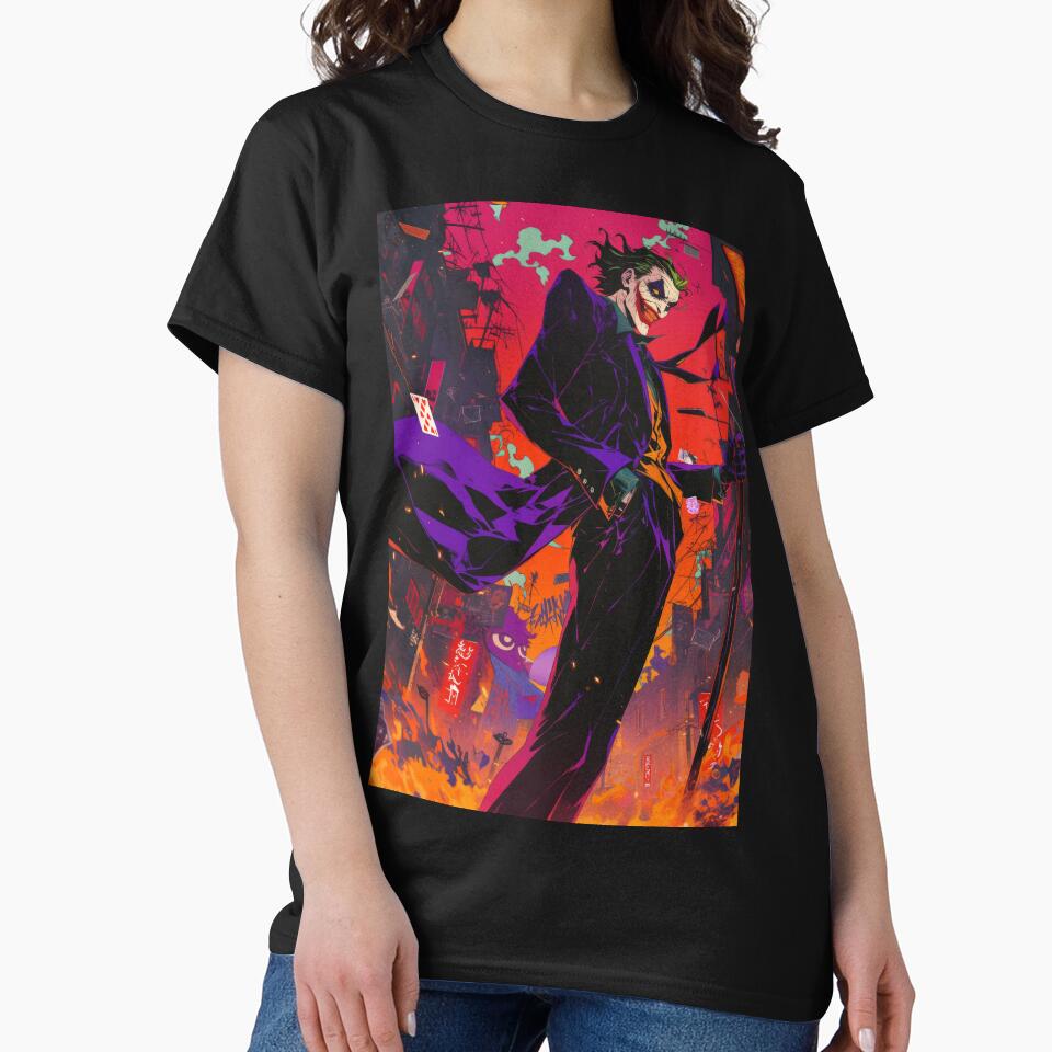 Joker Smile City Burning by AnimeArsenalPrints