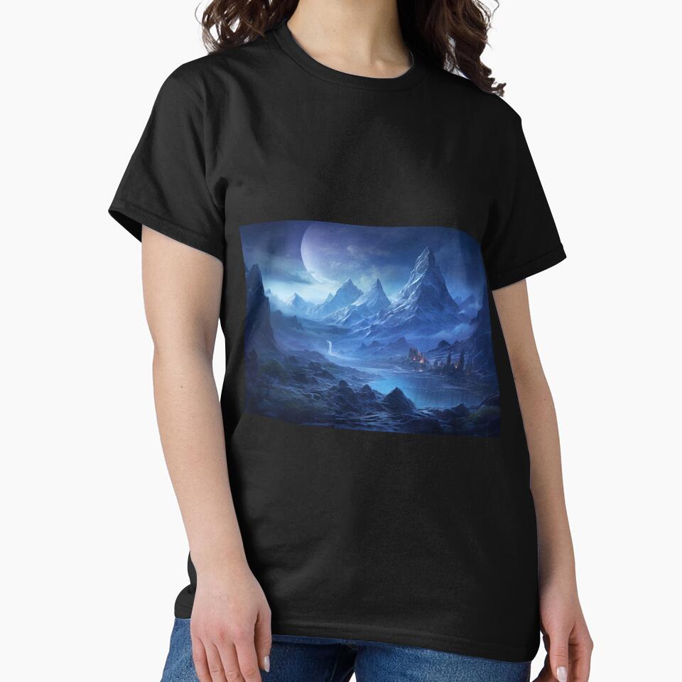 Fantasy Landscape - Village on the Lake by Fantasy Masterpiece