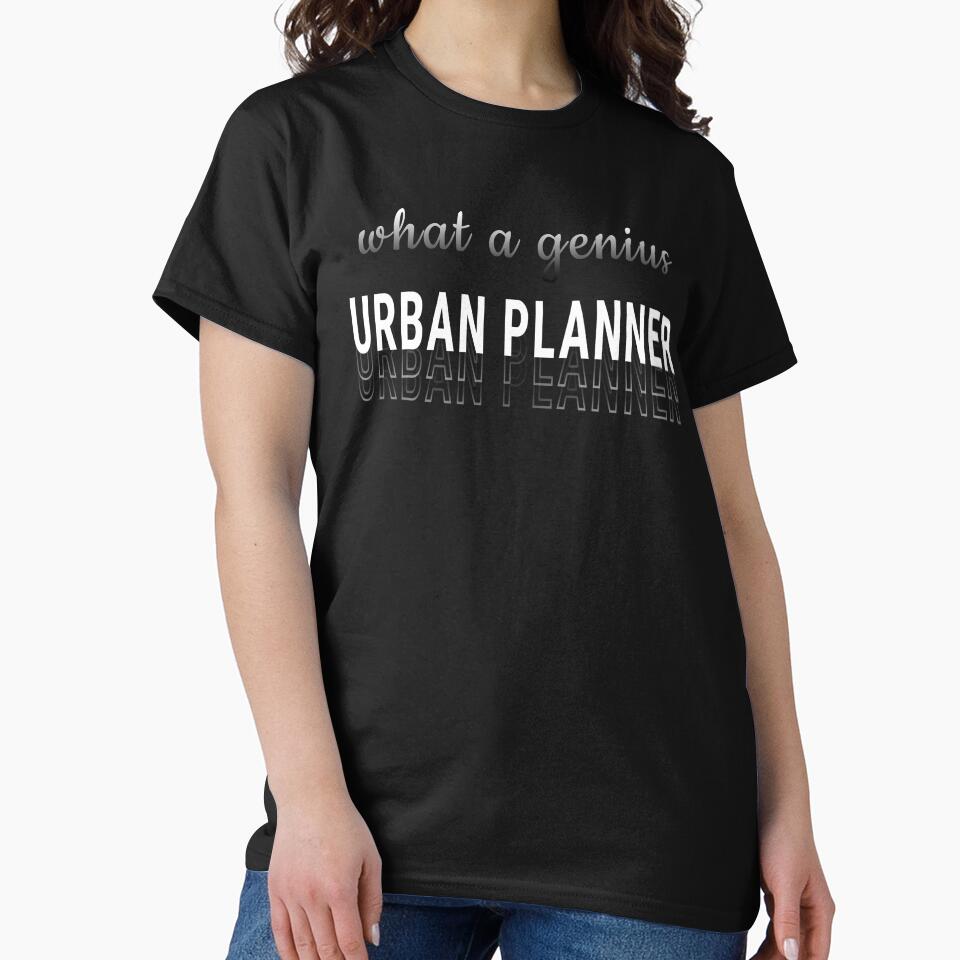 what a genius urban planner funny quotes, urban planner gift by kerimbayram