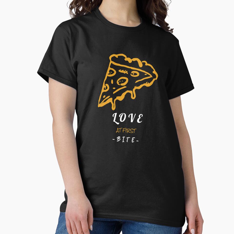 Pizza Love At First Bite by NikStore