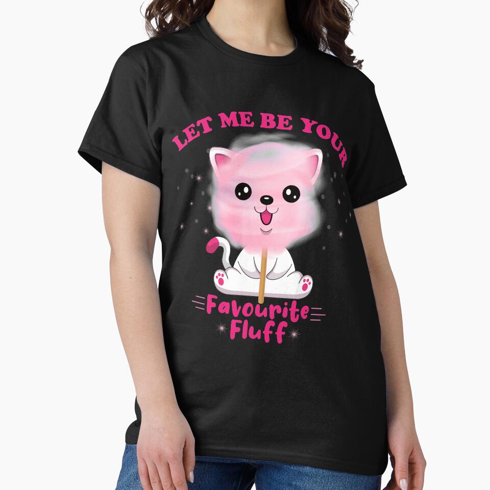 Cute Cat Sweet Pink Watercolor Cotton Candy by PinkPandaDesign