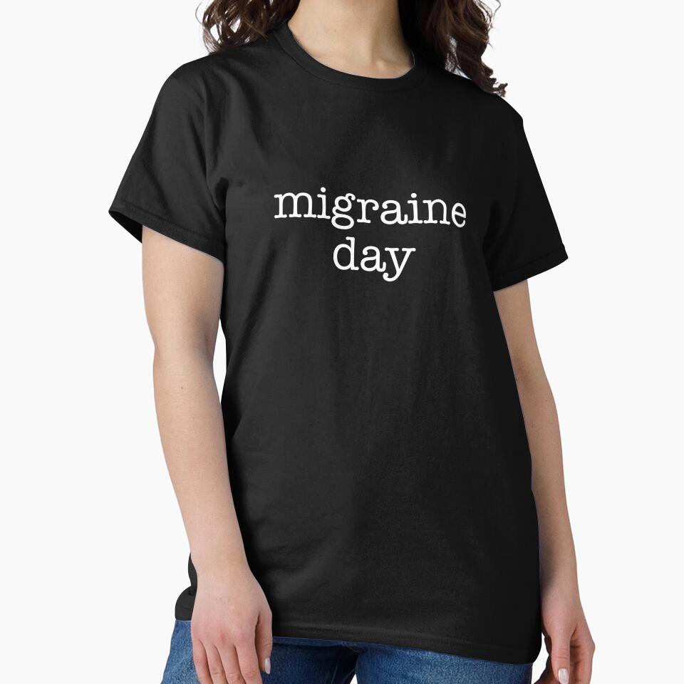 Migraine Day Awareness Chronic Headache Migraine Sufferer by The Junto Shop