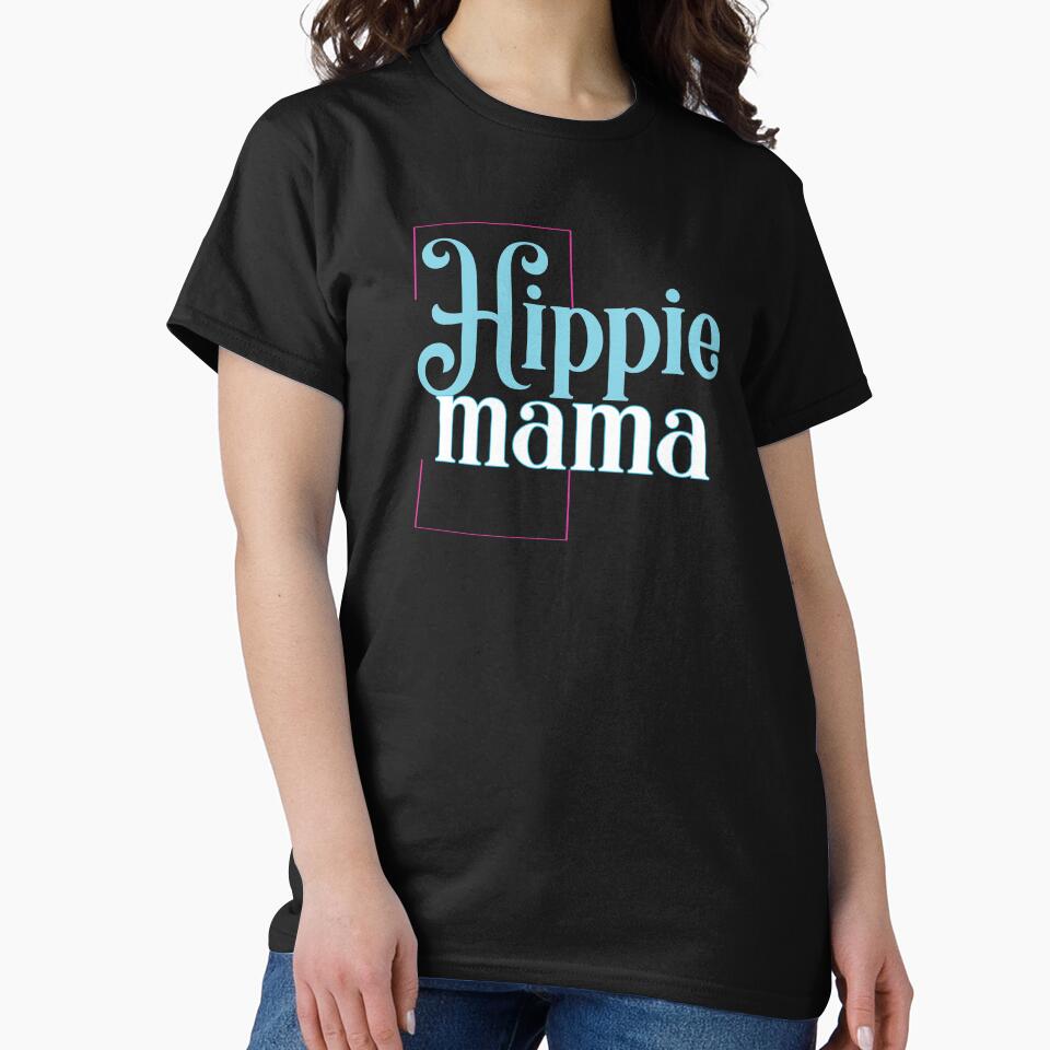 Hippie Mama Funny Mom by patroart