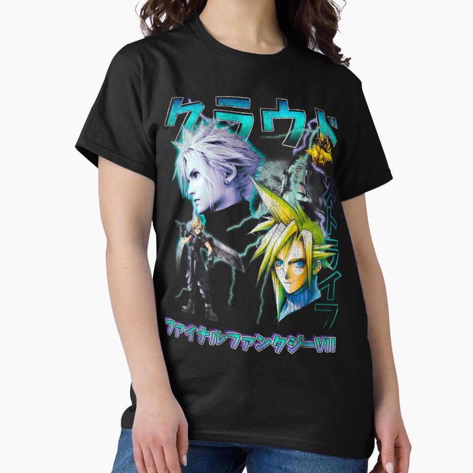 Cloud Strife Vintage Final Fantasy 7 by LimitBreakCo