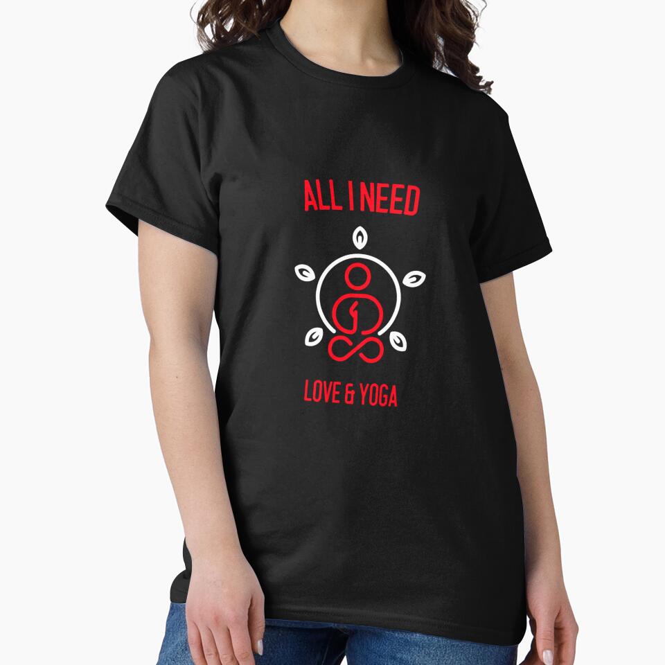 Yoga and Love All I Need Meditation Yoga by Zuuag