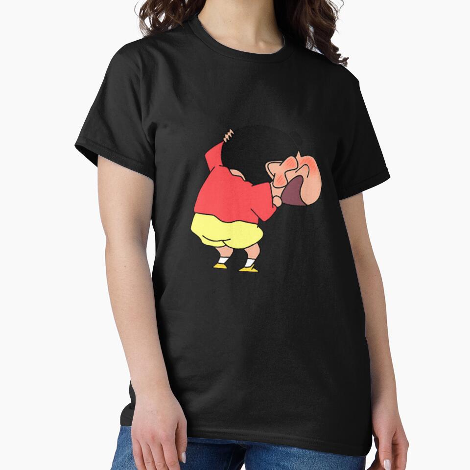 Shin chan blushing by Sellystickers